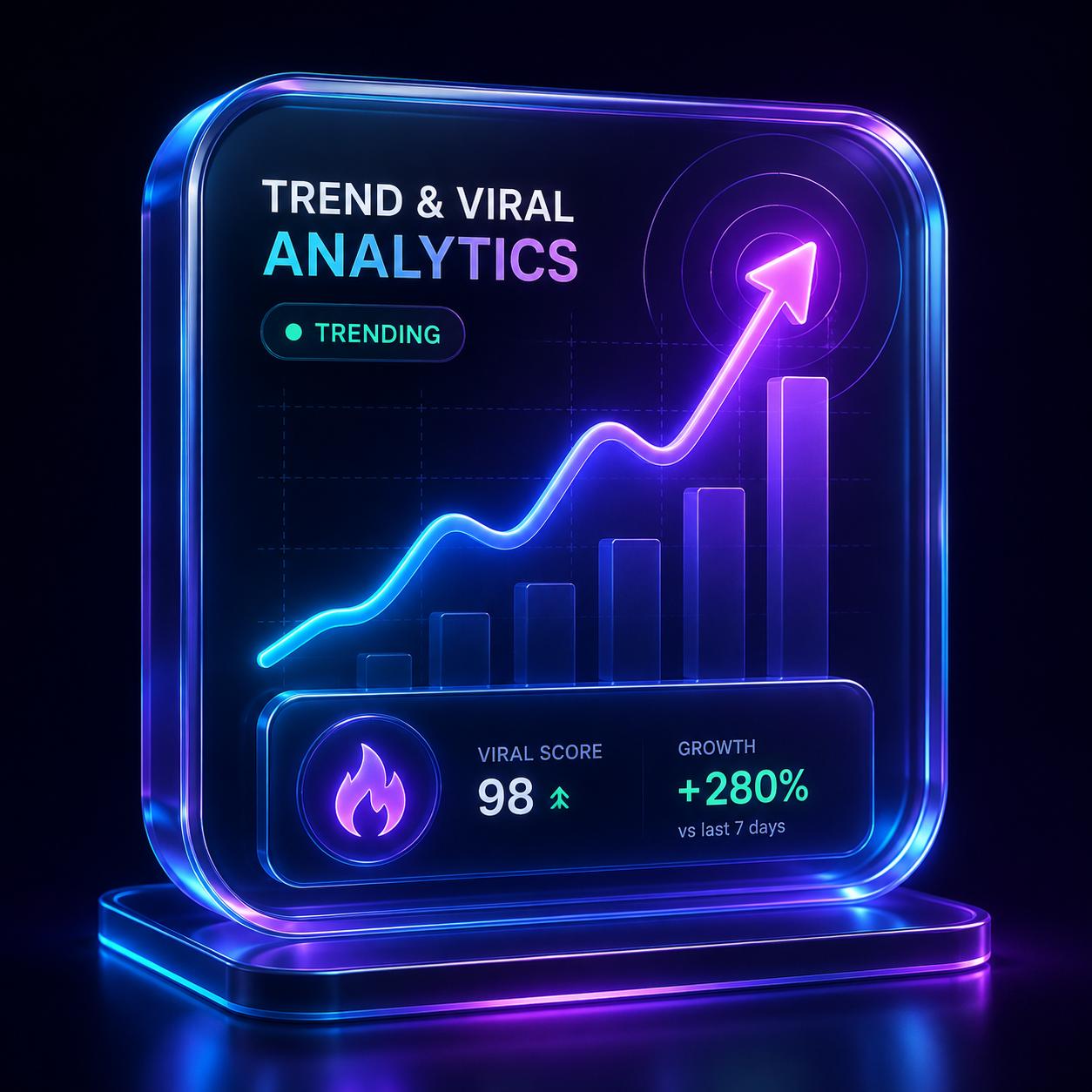 Trend Radar Icon